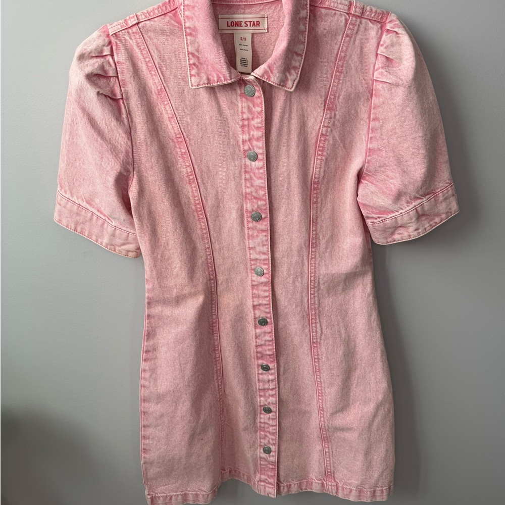 Lone Star Pink Denim Shirt